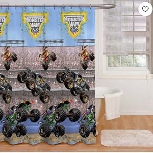Monster Jams 70" x 72" Shower Curtain